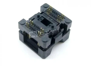 AJMRTC OTS-8×2(34)-0.65-01 IC Test & Burn-in Socket, 0.65mm Pitch 2-in-1 Open Top Socket for SSOP8 TSSOP8, Gold Plated Contact, Semiconductor IC Programming Test Socket, In Stock AJMRTC OTS-8×2(34)-0.65-01 IC Test & Burn-in Socket, 0.65mm Pitch 2-in-1 Open Top Socket for SSOP8 TSSOP8, Gold Plated Contact, Semiconductor IC Programming Test Socket, In Stock