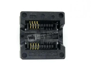 AJMRTC OTS-8(20)-1.27-01 IC Test & Burn-in Socket, 1.27mm Pitch Open Top Socket for SOP8 SOIC8 SO8 Package, Gold Plated Contact, Semiconductor IC Programming Aging Socket, In Stock AJMRTC OTS-8(20)-1.27-01 IC Test & Burn-in Socket, 1.27mm Pitch Open Top Socket for SOP8 SOIC8 SO8 Package, Gold Plated Contact, Semiconductor IC Programming Aging Socket, In Stock