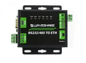 AJMRTC Industrial RS232/RS485 to Ethernet Converter, Serial to TCP/IP Network Module, Dual Serial Port RS232 & RS485 to RJ45 Ethernet, Modbus Gateway, Serial Server for PLC & Industrial Automation AJMRTC Industrial RS232/RS485 to Ethernet Converter, Serial to TCP/IP Network Module, Dual Serial Port RS232 & RS485 to RJ45 Ethernet, Modbus Gateway, Serial Server for PLC & Industrial Automation