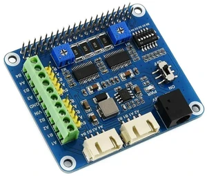 AJMRTC Stepper Motor HAT for Raspberry Pi, Dual Stepper Motor Driver Board, Supports up to 1/32 Microstepping, High Precision Motion Control for Robotics, CNC, 3D Printer & Maker Projects AJMRTC Stepper Motor HAT for Raspberry Pi, Dual Stepper Motor Driver Board, Supports up to 1/32 Microstepping, High Precision Motion Control for Robotics, CNC, 3D Printer & Maker Projects