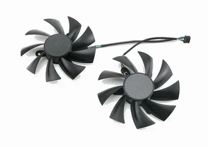 AJMRTC Graphics Card Cooling Fan Replacement, Compatible with GTX 1650 / 1660 / 1660 Ti XC / SC / Ultra Series GPU, 4-Pin PWM Fan, Quiet Cooling Fan for Gaming Video Card Repair AJMRTC Graphics Card Cooling Fan Replacement, Compatible with GTX 1650 / 1660 / 1660 Ti XC / SC / Ultra Series GPU, 4-Pin PWM Fan, Quiet Cooling Fan for Gaming Video Card Repair