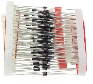 AJMRTC Schottky & Fast Recovery Diode Kit, 8 Values Total 100Pcs Assorted Diodes 1N4148 1N4007 1N5819 1N5399 1N5408 1N5822 FR107 FR207, Electronic Components Assortment Pack for DIY Circuit Projects AJMRTC Schottky & Fast Recovery Diode Kit, 8 Values Total 100Pcs Assorted Diodes 1N4148 1N4007 1N5819 1N5399 1N5408 1N5822 FR107 FR207, Electronic Components Assortment Pack for DIY Circuit Projects