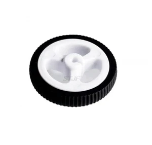 AJMRTC 10Pcs D-hole Rubber Robot Wheels, D Shaft Rubber Tires Compatible with N20 DC Gear Motor, Replacement Wheel Parts for Smart Robot Car, DIY Electronic Toy Projects AJMRTC 10Pcs D-hole Rubber Robot Wheels, D Shaft Rubber Tires Compatible with N20 DC Gear Motor, Replacement Wheel Parts for Smart Robot Car, DIY Electronic Toy Projects