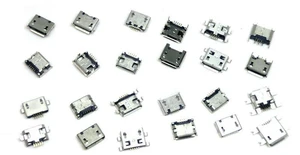 AJMRTC 60Pcs/Lot Micro USB Type B Female Socket Connector, 5 Pin SMT SMD DIP Placement Jack, 12 Models Assorted Micro USB Receptacle for Phone Charging Port Repair Electronic DIY AJMRTC 60Pcs/Lot Micro USB Type B Female Socket Connector, 5 Pin SMT SMD DIP Placement Jack, 12 Models Assorted Micro USB Receptacle for Phone Charging Port Repair Electronic DIY