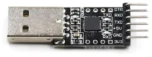 AJMRTC CP2102 USB 2.0 to TTL UART Serial Converter Module, 6Pin CP2102 Adapter Replace FT232, 3.3V / 5V Power Output for STC Microcontroller Debugging Electronic DIY Projects AJMRTC CP2102 USB 2.0 to TTL UART Serial Converter Module, 6Pin CP2102 Adapter Replace FT232, 3.3V / 5V Power Output for STC Microcontroller Debugging Electronic DIY Projects