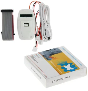 AJMRTC ST-LINK/V2 ST-LINK V2(CN) Emulator Download Programmer, ST LINK STLINK Debugger Downloader Compatible with STM8 STM32 Microcontroller, Program Debug Burn Tool for Electronic DIY Development AJMRTC ST-LINK/V2 ST-LINK V2(CN) Emulator Download Programmer, ST LINK STLINK Debugger Downloader Compatible with STM8 STM32 Microcontroller, Program Debug Burn Tool for Electronic DIY Development