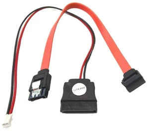 AJMRTC PH2.0 2Pin to SATA Power 90 Degree 22Pin 7+15 Data Power Cable, SATA 22Pin 7+15 Combined Cord for ITX Motherboard, SSD, Optical Drive, Hard Disk, Small Form Factor PC Internal Wiring AJMRTC PH2.0 2Pin to SATA Power 90 Degree 22Pin 7+15 Data Power Cable, SATA 22Pin 7+15 Combined Cord for ITX Motherboard, SSD, Optical Drive, Hard Disk, Small Form Factor PC Internal Wiring
