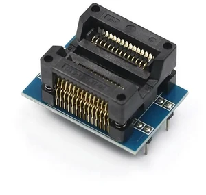 AJMRTC SOP28 to DIP28 Adapter Socket, 300mil Wide SOIC28 to DIP28 IC Programmer Socket, SOP16 to DIP16 SOP20 to DIP20 Converter Socket for IC Burning Test, 1PCS AJMRTC SOP28 to DIP28 Adapter Socket, 300mil Wide SOIC28 to DIP28 IC Programmer Socket, SOP16 to DIP16 SOP20 to DIP20 Converter Socket for IC Burning Test, 1PCS