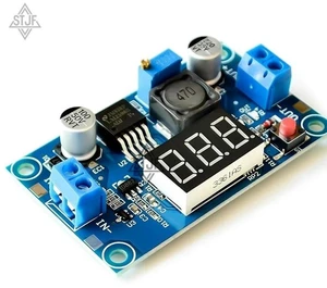 AJMRTC LM2596 DC-DC Step Down Buck Converter, Adjustable Voltage Regulator with LED Voltmeter, DC 4.0V-40V Input to 1.3V-37V Output, Power Supply Adapter Board for DIY Electronics, 1PCS AJMRTC LM2596 DC-DC Step Down Buck Converter, Adjustable Voltage Regulator with LED Voltmeter, DC 4.0V-40V Input to 1.3V-37V Output, Power Supply Adapter Board for DIY Electronics, 1PCS