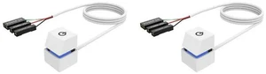 AJMRTC 2X 2M Blue LED External PC Power Switch Button with Extension Cable, Desktop Computer On/Off Startup Switch for Test Bench, PC Case Mod & Hardware Debugging AJMRTC 2X 2M Blue LED External PC Power Switch Button with Extension Cable, Desktop Computer On/Off Startup Switch for Test Bench, PC Case Mod & Hardware Debugging