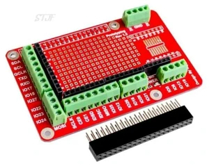 AJMRTC Prototyping Expansion Shield Board, GPIO Prototype Breakout Module for Raspberry Pi 2 Model B & Raspberry Pi 3 Model B, DIY Solderable Proto HAT for Raspberry Pi Electronic Experiment Projects AJMRTC Prototyping Expansion Shield Board, GPIO Prototype Breakout Module for Raspberry Pi 2 Model B & Raspberry Pi 3 Model B, DIY Solderable Proto HAT for Raspberry Pi Electronic Experiment Projects