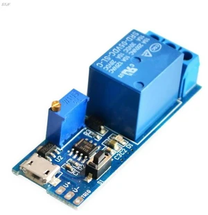 AJMRTC Adjustable Delay Relay Timer Control Module, 5V-30V Micro USB Powered Trigger Delay Switch, Electronic Timing Relay Board for DIY Circuit Automation, Time Delay Trigger Control Projects AJMRTC Adjustable Delay Relay Timer Control Module, 5V-30V Micro USB Powered Trigger Delay Switch, Electronic Timing Relay Board for DIY Circuit Automation, Time Delay Trigger Control Projects