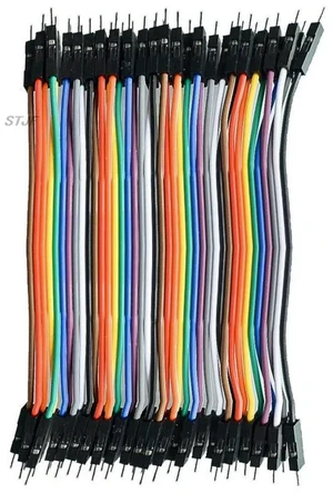 AJMRTC 1Lot 40Pcs 10cm 2.54mm 1Pin Male to Male Dupont Jumper Wires, 1P-1P Male to Male Breadboard Dupont Cables for Electronic Circuit Prototyping AJMRTC 1Lot 40Pcs 10cm 2.54mm 1Pin Male to Male Dupont Jumper Wires, 1P-1P Male to Male Breadboard Dupont Cables for Electronic Circuit Prototyping
