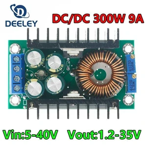 AJMRTC DC-DC XL4016 Buck Power Supply Module, 9A Max 300W 250W CC CV Constant Current Constant Voltage, 5-40V Input to 1.2-35V Adjustable Output, LED Driver Voltage Regulator Board AJMRTC DC-DC XL4016 Buck Power Supply Module, 9A Max 300W 250W CC CV Constant Current Constant Voltage, 5-40V Input to 1.2-35V Adjustable Output, LED Driver Voltage Regulator Board