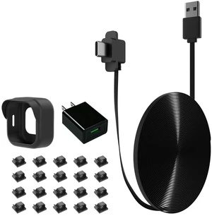 AJMRTC Camera Extended Charging Cable & Monitoring Protective Cover for Blink Outdoor 4, Continuous Power Supply Cable with US Plug, Weatherproof Housing Shell for Blink Outdoor 4 Security Camera AJMRTC Camera Extended Charging Cable & Monitoring Protective Cover for Blink Outdoor 4, Continuous Power Supply Cable with US Plug, Weatherproof Housing Shell for Blink Outdoor 4 Security Camera