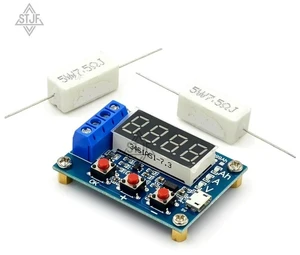 AJMRTC ZB2L3 Battery Capacity Tester, LED Digital Display Discharge Meter, Load Resistance Tester for Lithium Battery, Lead-Acid Battery, Power Bank, Battery Capacity Measurement & Discharge Testing AJMRTC ZB2L3 Battery Capacity Tester, LED Digital Display Discharge Meter, Load Resistance Tester for Lithium Battery, Lead-Acid Battery, Power Bank, Battery Capacity Measurement & Discharge Testing