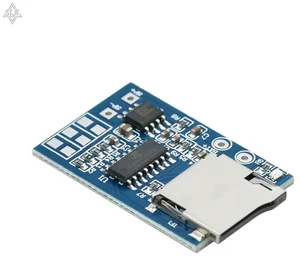 AJMRTC Multi-purpose MP3 Decoding Module, 3.7-5V Power Supply 2W Mixed Mono Audio Board, Memory Playback TF Card MP3 Player Decoder Board for Electronic DIY Projects, Speaker Audio Upgrade AJMRTC Multi-purpose MP3 Decoding Module, 3.7-5V Power Supply 2W Mixed Mono Audio Board, Memory Playback TF Card MP3 Player Decoder Board for Electronic DIY Projects, Speaker Audio Upgrade