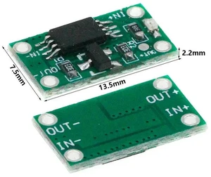 AJMRTC Power Supply Reverse Connection Protector Module, 3V-14V 4A Anti-Reverse Polarity Protection Board with LED Indicator, Anti-Wrong Connection Circuit Protection for DIY Electronic Circuits, Batt AJMRTC Power Supply Reverse Connection Protector Module, 3V-14V 4A Anti-Reverse Polarity Protection Board with LED Indicator, Anti-Wrong Connection Circuit Protection for DIY Electronic Circuits, Batt