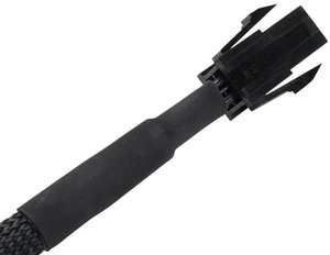 AJMRTC 5 Pack Sleeved ATX 4 Pin P4 Male to Female CPU Power Extension Cable, Black Braided P4 CPU Power Cord for Desktop Motherboard ATX CPU Power Connection & PC Case Modding AJMRTC 5 Pack Sleeved ATX 4 Pin P4 Male to Female CPU Power Extension Cable, Black Braided P4 CPU Power Cord for Desktop Motherboard ATX CPU Power Connection & PC Case Modding