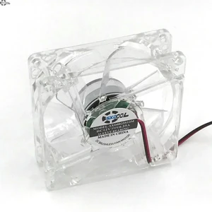AJMRTC 80mm 8025 Silent PC Chassis Cooling Fan with 4 LED Lights, 8cm DC 12V Luminous Axial Fan, Molex 4D Power Plug Mute Computer Case Fan for Desktop PC Cooling Modding AJMRTC 80mm 8025 Silent PC Chassis Cooling Fan with 4 LED Lights, 8cm DC 12V Luminous Axial Fan, Molex 4D Power Plug Mute Computer Case Fan for Desktop PC Cooling Modding