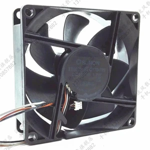 AJMRTC 80x80x25mm Projector Cooling Fan for BenQ EP6127A, Replacement EE80251S1-D170-F99, DC 12V 1.7W 3-Pin Connector, 80mm Square Brushless Fan for Projector Server Power Supply Heat Dissipation AJMRTC 80x80x25mm Projector Cooling Fan for BenQ EP6127A, Replacement EE80251S1-D170-F99, DC 12V 1.7W 3-Pin Connector, 80mm Square Brushless Fan for Projector Server Power Supply Heat Dissipation