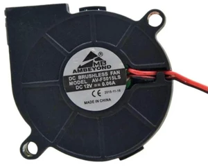 AJMRTC AV-F5015LS 5015 Centrifugal Turbo Blower Fan, DC12V 0.06A 5cm Universal Cooling Cooler, 50x50x15mm Humidifier Dedicated Mini Turbo Fan for Small Appliance Heat Dissipation AJMRTC AV-F5015LS 5015 Centrifugal Turbo Blower Fan, DC12V 0.06A 5cm Universal Cooling Cooler, 50x50x15mm Humidifier Dedicated Mini Turbo Fan for Small Appliance Heat Dissipation