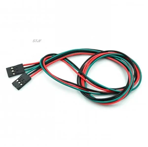 AJMRTC 10Pcs/Lot 70cm 3 Pin Female to Female Dupont Jumper Wire, 2.54mm Pitch 3P F-F Extension Cable, Replacement Jumper Cord for 3D Printer Stepper Motor, Sensor, Arduino, Electronic DIY Projects AJMRTC 10Pcs/Lot 70cm 3 Pin Female to Female Dupont Jumper Wire, 2.54mm Pitch 3P F-F Extension Cable, Replacement Jumper Cord for 3D Printer Stepper Motor, Sensor, Arduino, Electronic DIY Projects