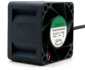AJMRTC PF40281BX-D060-S99 High Speed PWM Cooling Fan, 4028 40x40x28mm 4cm DC 12V Fan, 17600RPM 24.9CFM Replacement Fan for PC Chassis, Power Supply, Industrial Equipment Heat Dissipation AJMRTC PF40281BX-D060-S99 High Speed PWM Cooling Fan, 4028 40x40x28mm 4cm DC 12V Fan, 17600RPM 24.9CFM Replacement Fan for PC Chassis, Power Supply, Industrial Equipment Heat Dissipation