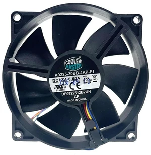 AJMRTC 92mm PWM Silent CPU Heatsink Cooling Fan, 90x90x25mm DC 12V Dual Ball Bearing Replacement Fan A9225-30BB-4AP-F1 DF0922512B2UN, Quiet High Airflow Fan for PC CPU Cooler, Chassis, Server Heat AJMRTC 92mm PWM Silent CPU Heatsink Cooling Fan, 90x90x25mm DC 12V Dual Ball Bearing Replacement Fan A9225-30BB-4AP-F1 DF0922512B2UN, Quiet High Airflow Fan for PC CPU Cooler, Chassis, Server Heat