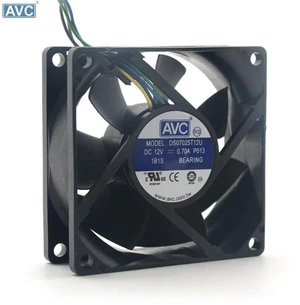 AJMRTC 7025 70mm PWM Cooling Fan Replacement for AVC DS07025T12U, DC 12V 0.7A 4-Pin Axial Fan, High Airflow Fan for PC Case and CPU Heat Dissipation AJMRTC 7025 70mm PWM Cooling Fan Replacement for AVC DS07025T12U, DC 12V 0.7A 4-Pin Axial Fan, High Airflow Fan for PC Case and CPU Heat Dissipation