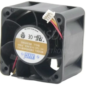 AJMRTC DB04028B12U P066 4028 Cooling Fan, DC 12V 0.66A, 40x40x28mm 4-Wire PWM Square Fan, Dual Ball Bearing High Airflow Replacement Fan for Server, Industrial Power Supply, Network Equipment AJMRTC DB04028B12U P066 4028 Cooling Fan, DC 12V 0.66A, 40x40x28mm 4-Wire PWM Square Fan, Dual Ball Bearing High Airflow Replacement Fan for Server, Industrial Power Supply, Network Equipment