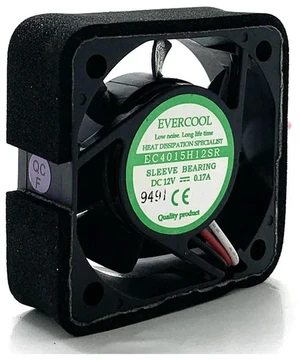 AJMRTC 4015 40mm 12V Cooling Fan Replacement for EverCool EC4015H12SR, 40×40×15mm 4CM 3-Wire 0.17A Brushless Axial Fan, Mini Cooler Fan for CPU, Machine Tool, IPC Industrial Heat Dissipation AJMRTC 4015 40mm 12V Cooling Fan Replacement for EverCool EC4015H12SR, 40×40×15mm 4CM 3-Wire 0.17A Brushless Axial Fan, Mini Cooler Fan for CPU, Machine Tool, IPC Industrial Heat Dissipation