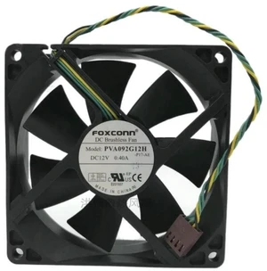 AJMRTC PVA092G12H PWM Cooling Fan 9025 90x90x25mm DC12V 0.40A 4-Pin PWM CPU Fan, Large Air Volume Brushless Replacement Fan for PC Case, Server, Industrial Equipment Heat Dissipation AJMRTC PVA092G12H PWM Cooling Fan 9025 90x90x25mm DC12V 0.40A 4-Pin PWM CPU Fan, Large Air Volume Brushless Replacement Fan for PC Case, Server, Industrial Equipment Heat Dissipation