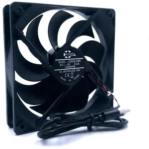 AJMRTC 1pcs DC 5V USB Cooling Fan 120mm 120x120x25mm 12025S Brushless Cooler Fan, 1200RPM 12CM USB Powered Fan for PC Case, Router, Cabinet, DIY Electronic Cooling Projects AJMRTC 1pcs DC 5V USB Cooling Fan 120mm 120x120x25mm 12025S Brushless Cooler Fan, 1200RPM 12CM USB Powered Fan for PC Case, Router, Cabinet, DIY Electronic Cooling Projects
