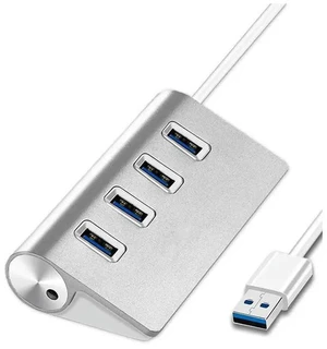 AJMRTC 4 Port USB 3.0 Hub 5Gbps High Speed USB Splitter, Backward Compatible with USB 2.0, Multi-Port USB Expander for Laptop, Desktop PC and Computer Accessories AJMRTC 4 Port USB 3.0 Hub 5Gbps High Speed USB Splitter, Backward Compatible with USB 2.0, Multi-Port USB Expander for Laptop, Desktop PC and Computer Accessories