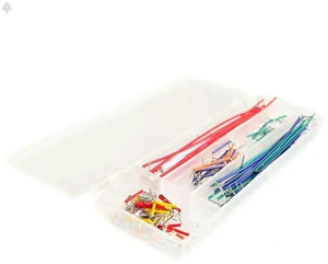 AJMRTC 140 Pcs U Shape Solderless Breadboard Jumper Wire Kit, Shield Jumper Cables Set Compatible with Raspberry Pi, DIY Electronic Circuit Experiment Accessories AJMRTC 140 Pcs U Shape Solderless Breadboard Jumper Wire Kit, Shield Jumper Cables Set Compatible with Raspberry Pi, DIY Electronic Circuit Experiment Accessories