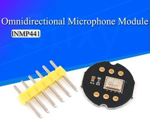 AJMRTC INMP441 MEMS Omnidirectional Microphone Module, MH-ET LIVE I2S Interface High Precision Low Power Ultra Small Mic Board Compatible with ESP32 Audio Acquisition Projects AJMRTC INMP441 MEMS Omnidirectional Microphone Module, MH-ET LIVE I2S Interface High Precision Low Power Ultra Small Mic Board Compatible with ESP32 Audio Acquisition Projects