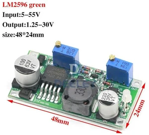 AJMRTC LM2596HV DC-DC Adjustable Step Down Power Module, Constant Current Constant Voltage Buck Converter for Lithium Polymer Battery Charging and Power Supply Regulation AJMRTC LM2596HV DC-DC Adjustable Step Down Power Module, Constant Current Constant Voltage Buck Converter for Lithium Polymer Battery Charging and Power Supply Regulation