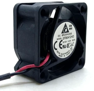 AJMRTC EFB0412HD 4020 Server Cooling Fan, 40x40x20mm 4CM DC12V Dual Ball Bearing Axial Fan, Replacement Fan for 1U Server, North-South Bridge and Industrial Equipment Cooling AJMRTC EFB0412HD 4020 Server Cooling Fan, 40x40x20mm 4CM DC12V Dual Ball Bearing Axial Fan, Replacement Fan for 1U Server, North-South Bridge and Industrial Equipment Cooling