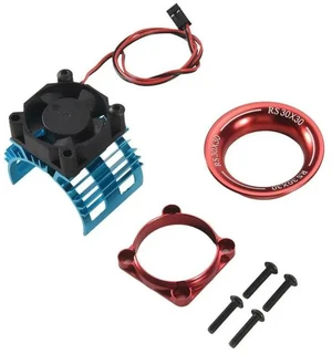 AJMRTC Motor Heatsink Cover with Cooling Fan for Wltoys A959-B 144001 124019 HSP 1/8 1/10 RC Car, 540 550 3650 Size RC Motor Heat Sink Cooling Assembly AJMRTC Motor Heatsink Cover with Cooling Fan for Wltoys A959-B 144001 124019 HSP 1/8 1/10 RC Car, 540 550 3650 Size RC Motor Heat Sink Cooling Assembly