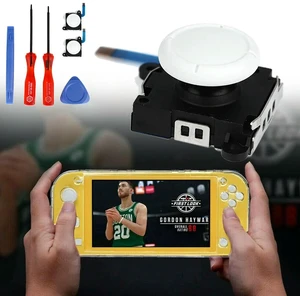 AJMRTC 2Pcs Analog Stick Replacement Parts, Thumbstick Joystick Repair Kit Compatible with Nintendo Switch Lite Joy Con, Left Right Joystick Controller Repair Accessories AJMRTC 2Pcs Analog Stick Replacement Parts, Thumbstick Joystick Repair Kit Compatible with Nintendo Switch Lite Joy Con, Left Right Joystick Controller Repair Accessories