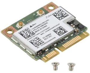 AJMRTC BCM943228HMB Half Mini PCI-E Wireless Card, FRU 04W3764 Bluetooth 4.0 Dual Band WiFi Adapter, Compact Replacement Network Card for Lenovo E130 E135 E330 E335 E530 E535 E430 Laptops AJMRTC BCM943228HMB Half Mini PCI-E Wireless Card, FRU 04W3764 Bluetooth 4.0 Dual Band WiFi Adapter, Compact Replacement Network Card for Lenovo E130 E135 E330 E335 E530 E535 E430 Laptops