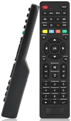 AJMRTC Universal TV Remote Replacement Kit, Infrared Remote Control Compatible with Magnavox, RCA, JVC, Westinghouse, Panasonic and More LCD LED HDTV Televisions AJMRTC Universal TV Remote Replacement Kit, Infrared Remote Control Compatible with Magnavox, RCA, JVC, Westinghouse, Panasonic and More LCD LED HDTV Televisions