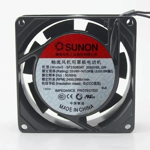 AJMRTC SF23080AT 2082HBL.GN 8025 AC Cooling Fan, 80x80x25mm 8CM AC 220V~230V L Frame Brushless Fan Replacement, High Speed Ventilation Cooler for Fish Tank Cabinet, Industrial Chassis, Electrical AJMRTC SF23080AT 2082HBL.GN 8025 AC Cooling Fan, 80x80x25mm 8CM AC 220V~230V L Frame Brushless Fan Replacement, High Speed Ventilation Cooler for Fish Tank Cabinet, Industrial Chassis, Electrical