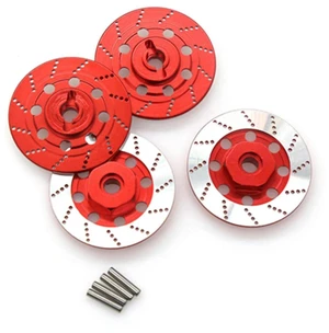 AJMRTC 8PCS 12mm Hex Adapter with Brake Disc Wheel Rim Box, Red RC Car Replacement Parts for 1/10 Sakura D4 On-Road Racing Vehicle, RC Model Upgrade Accessories AJMRTC 8PCS 12mm Hex Adapter with Brake Disc Wheel Rim Box, Red RC Car Replacement Parts for 1/10 Sakura D4 On-Road Racing Vehicle, RC Model Upgrade Accessories