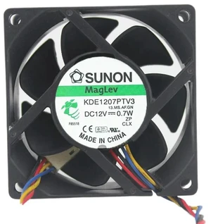 AJMRTC 7025 Server Cooling Fan KDE1207PTV3, 70x25mm DC 12V 0.7W 70mm Case Fan, Ultra Quiet 18dBA Low Noise Replacement Fan for Server, Industrial Power Supply Heat Dissipation, 1 Pack AJMRTC 7025 Server Cooling Fan KDE1207PTV3, 70x25mm DC 12V 0.7W 70mm Case Fan, Ultra Quiet 18dBA Low Noise Replacement Fan for Server, Industrial Power Supply Heat Dissipation, 1 Pack