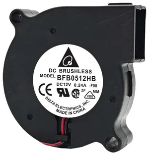AJMRTC BFB0512HB 12V DC Blower Fan, 0.24A 2.88W 50x50x15mm 5015 Centrifugal Turbo Fan, 11866RPM High Speed Brushless Cooling Fan for 3D Printer, Industrial Equipment, Power Supply, LED Light Ventilati AJMRTC BFB0512HB 12V DC Blower Fan, 0.24A 2.88W 50x50x15mm 5015 Centrifugal Turbo Fan, 11866RPM High Speed Brushless Cooling Fan for 3D Printer, Industrial Equipment, Power Supply, LED Light Ventilati