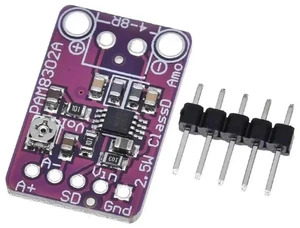 AJMRTC 1PCS PAM8302 2.5W Single Channel Mono Class D Audio Power Amplifier Module, Filterless Low Noise Amp Development Board for Arduino Raspberry Pi DIY Portable Speaker Audio Project AJMRTC 1PCS PAM8302 2.5W Single Channel Mono Class D Audio Power Amplifier Module, Filterless Low Noise Amp Development Board for Arduino Raspberry Pi DIY Portable Speaker Audio Project