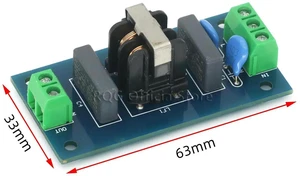 AJMRTC EMI Power Filter Module, 220V 2A Noise Suppression Filter Board, Sound Booster Socket EMI Filter for Audio System, Power Supply Noise Reduction AJMRTC EMI Power Filter Module, 220V 2A Noise Suppression Filter Board, Sound Booster Socket EMI Filter for Audio System, Power Supply Noise Reduction