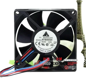 AJMRTC 1Pcs Delta AFB0805H Replacement Fan, 8025 80x80x25mm DC 5V Dual Ball Bearing Axial Cooling Fan, 3000RPM 35.31CFM 8CM High Airflow Cooling Fan AJMRTC 1Pcs Delta AFB0805H Replacement Fan, 8025 80x80x25mm DC 5V Dual Ball Bearing Axial Cooling Fan, 3000RPM 35.31CFM 8CM High Airflow Cooling Fan